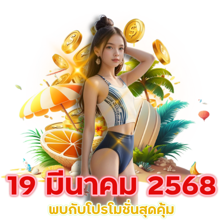 19 มีนาคม 2568 พบกับโปรโมชั่นสุดคุ้ม